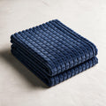Grid Plush Blanket
