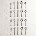 20-Piece Stainless Steel Flatware Set — Silver — premium product view