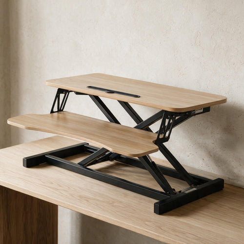 32-Inch Sit-Stand Desk Converter — premium product view