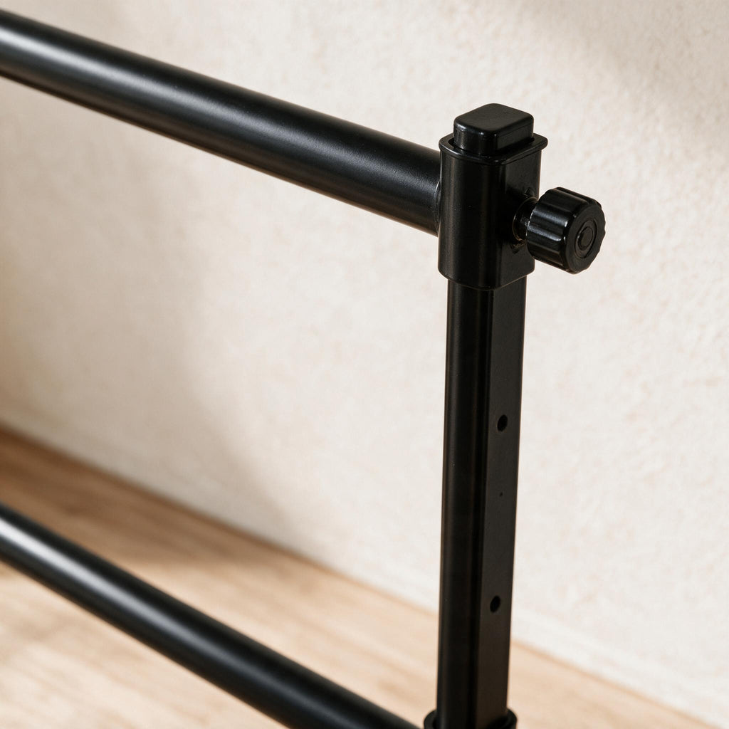 Adjustable Double Ballet Barre — original product construction details