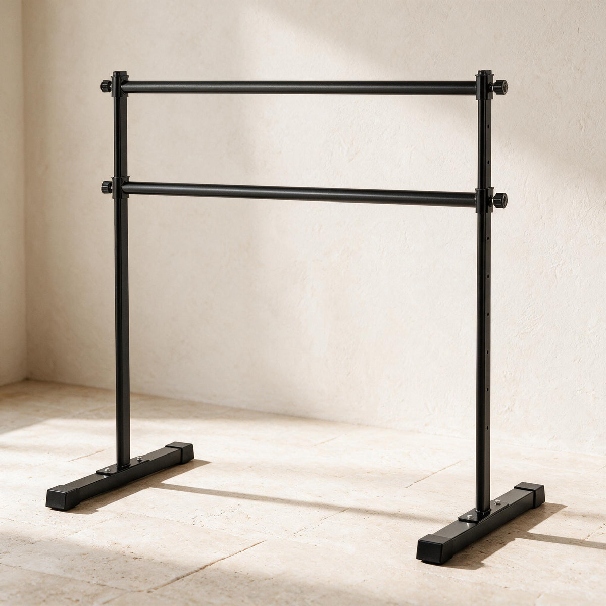 Adjustable Double Ballet Barre — premium product view