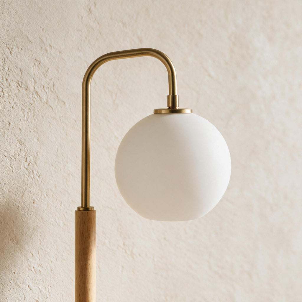Auris Globe Table Lamp — close-up of the product details