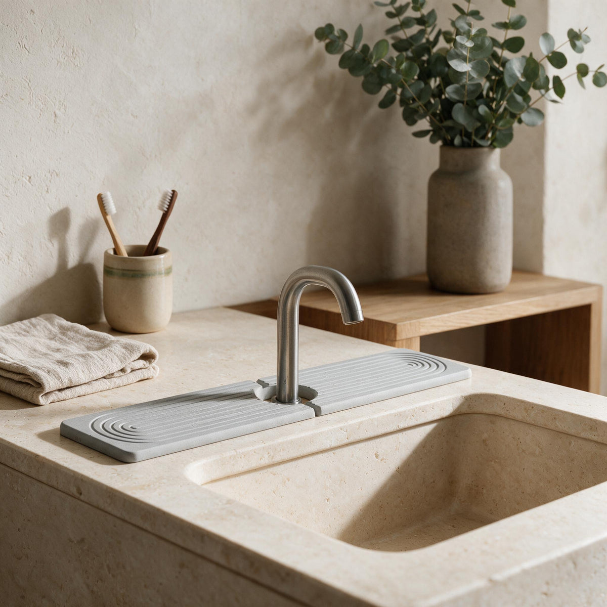 Diatomite Faucet Mat — product view