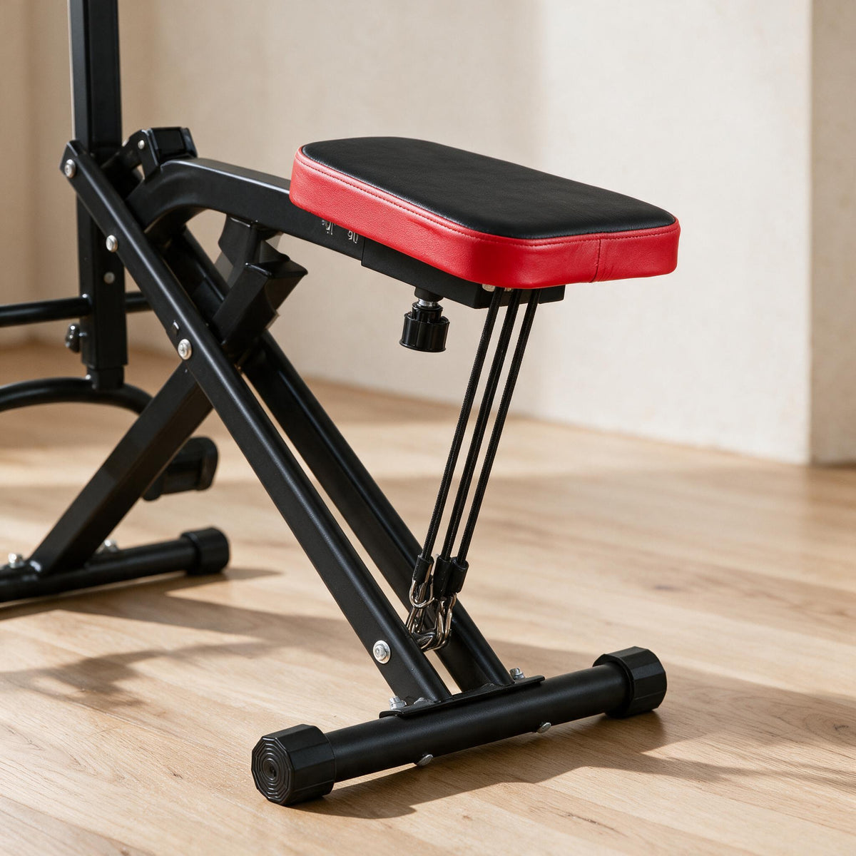 Folding Squat Trainer — original product construction details