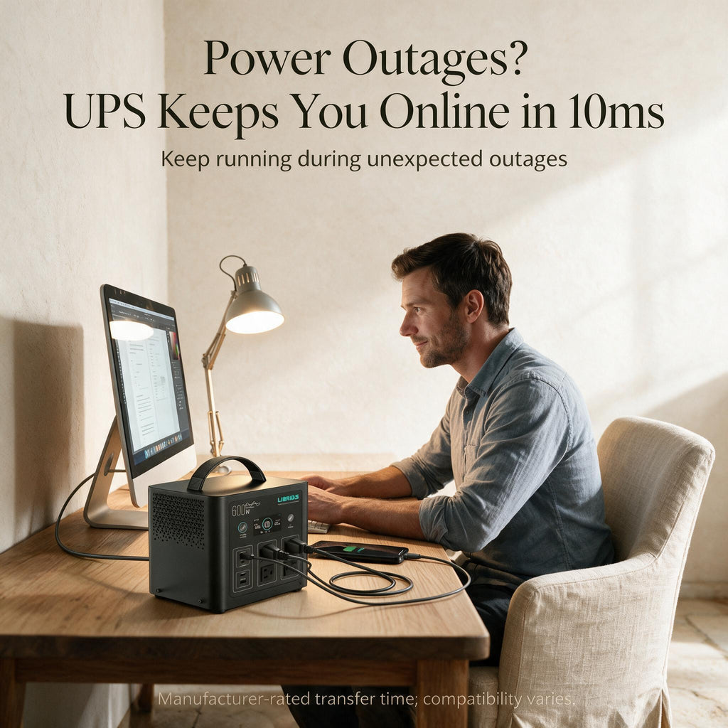 LIBRIDS C600 — 10ms ups home office use, Savellor premium information image.