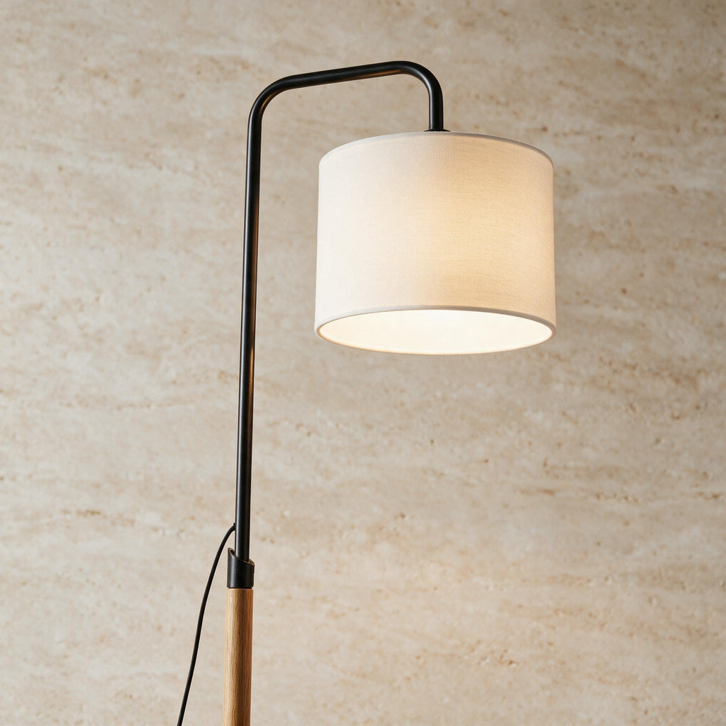 Lior Arc Floor Lamp — close-up of the product details