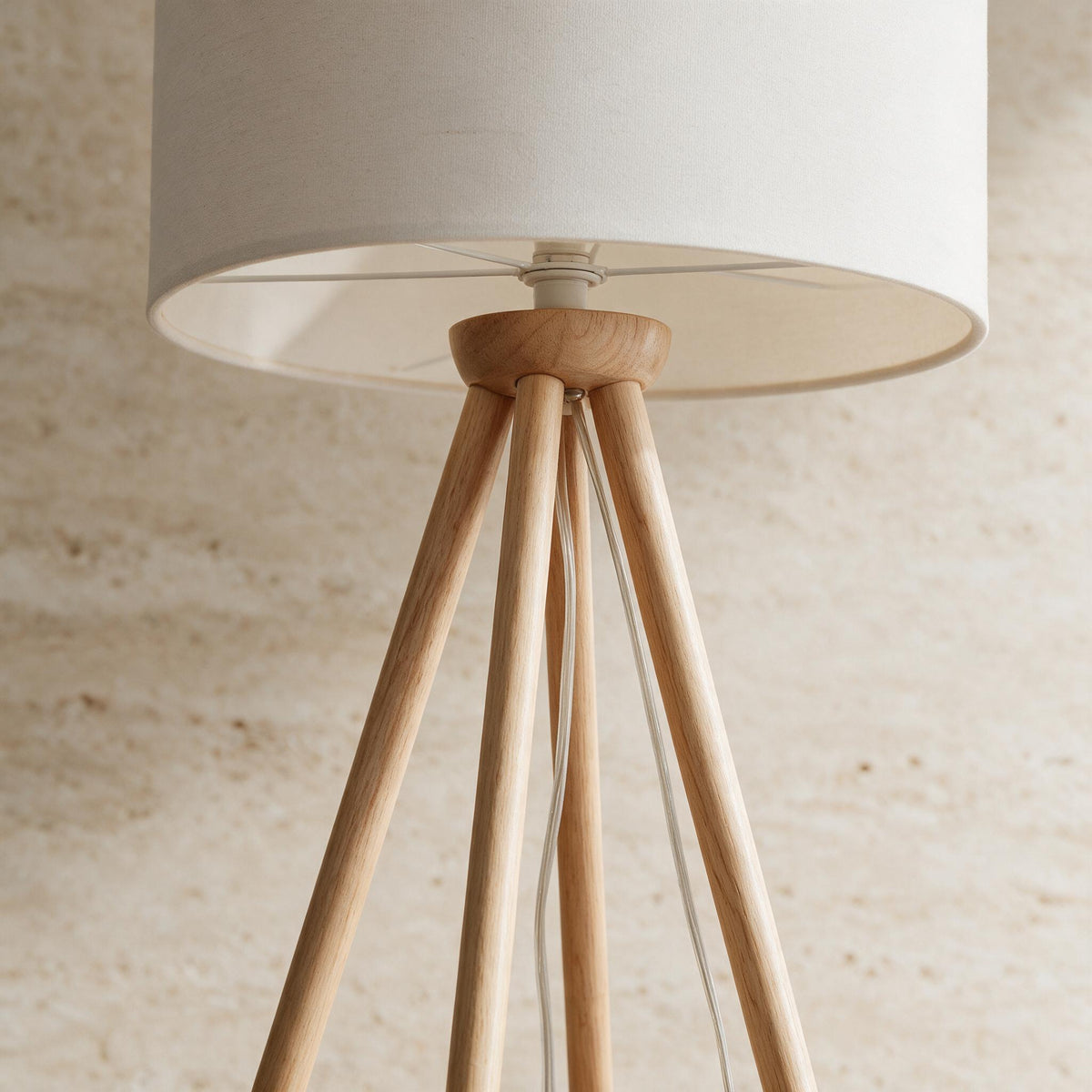 Lirios Tripod Floor Lamp — close-up of the product details
