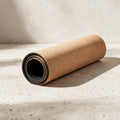 Natural Cork Yoga Mat — 5mm — full product