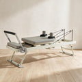 VEVOR Folding Pilates Reformer - Gray — premium full product view.