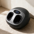 Gray Heated Kneading Foot Massager, premium product view.