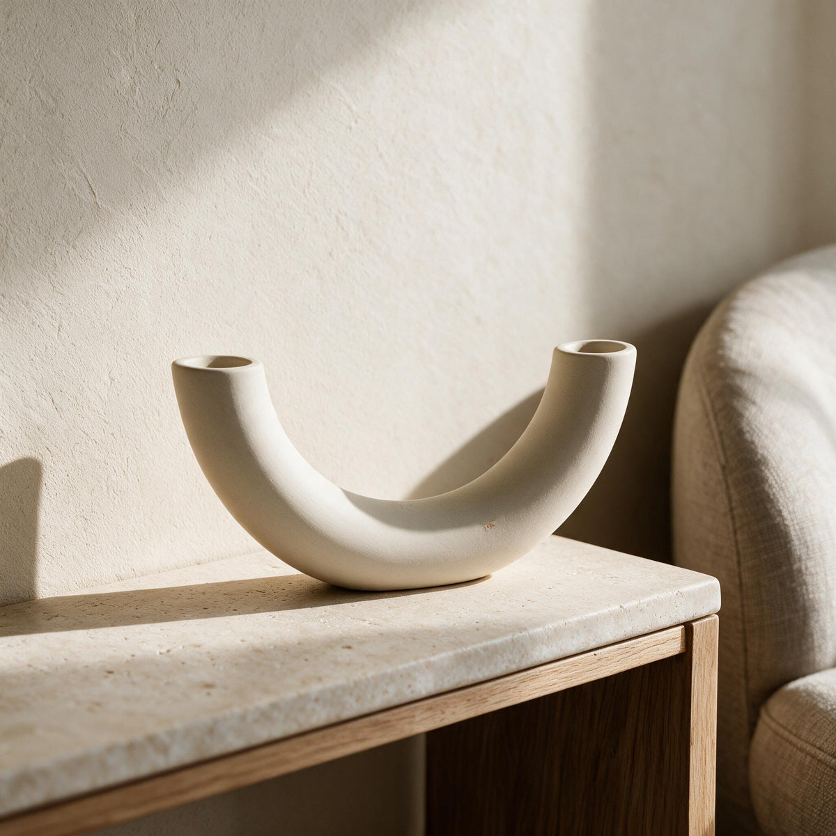 Sculptural Ceramic Vase — product view