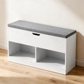 VASAGLE Cushioned Storage Bench — premium product view