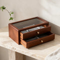 Wooden Jewelry Chest — Brown — full product