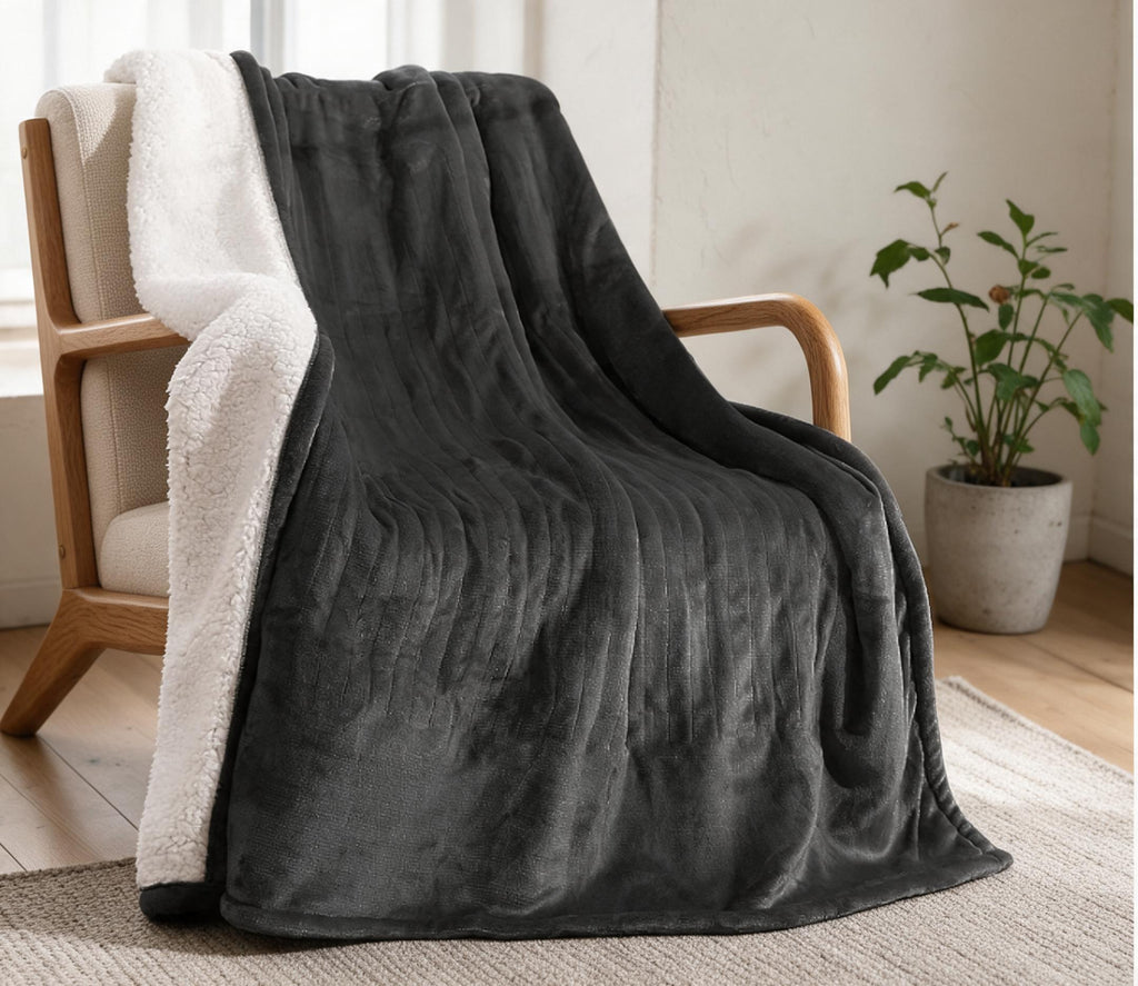 Sherpa Heated Blanket
