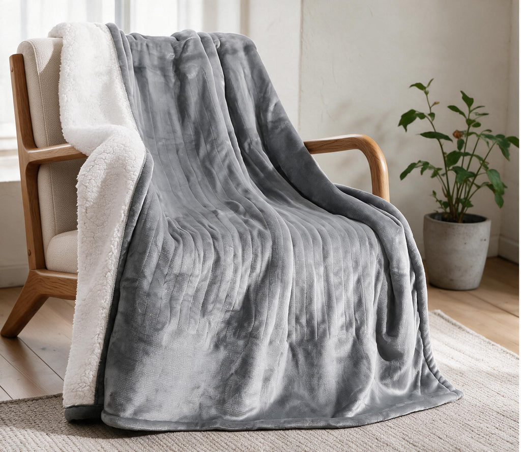 Sherpa Heated Blanket
